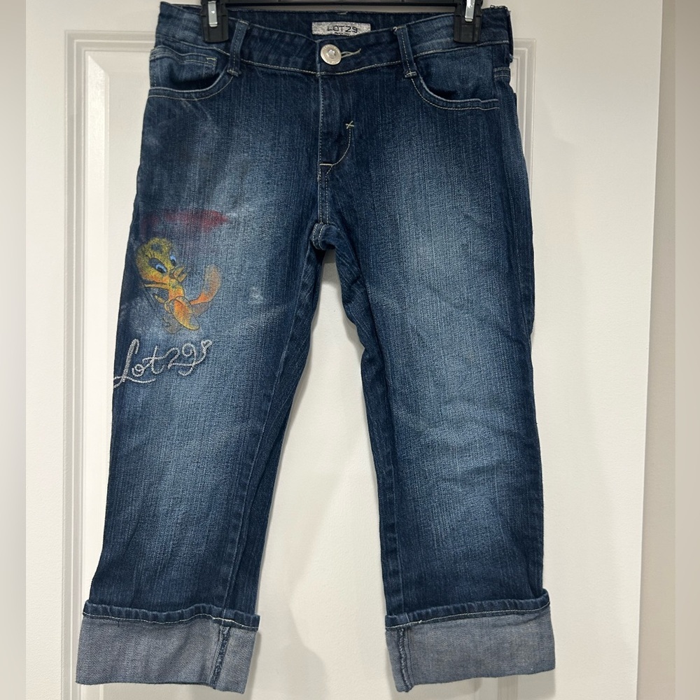 90’s Lot 29 Tweedy Bird Cropped Jeans